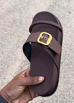 Brown double sole