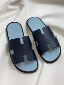 Two shade blue palm